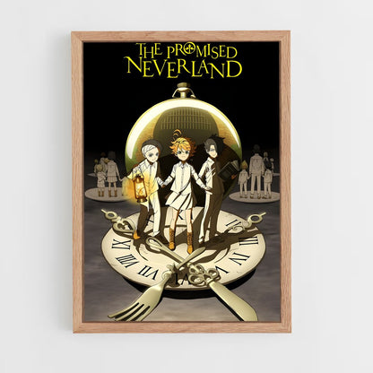 ap-promised neverland-1 cadre Bois clair