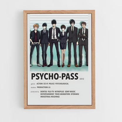 ap-psycho pass-1 cadre Bois clair