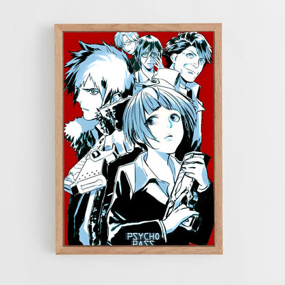 ap-psycho pass-3 cadre Bois clair