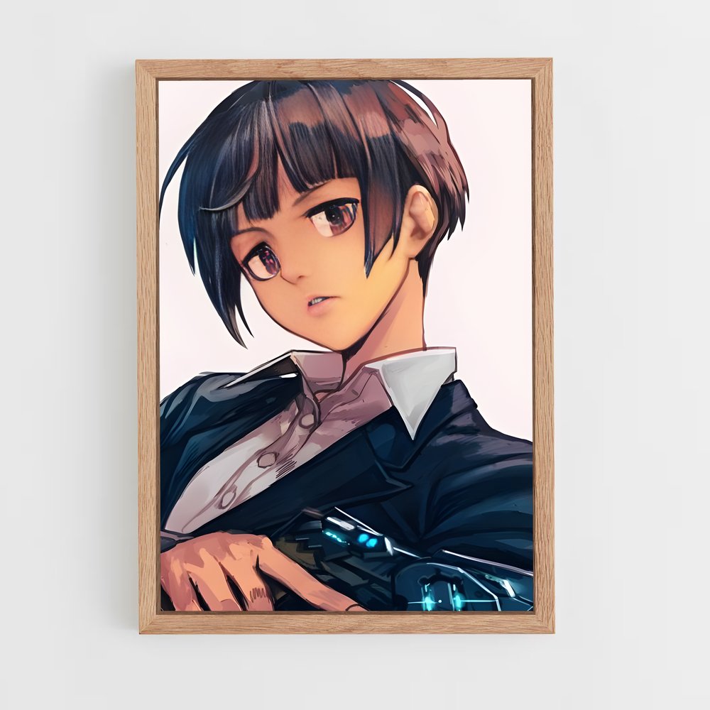 ap-psycho pass-4 cadre Bois clair