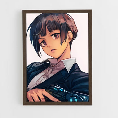 ap-psycho pass-4 cadre Bois foncé