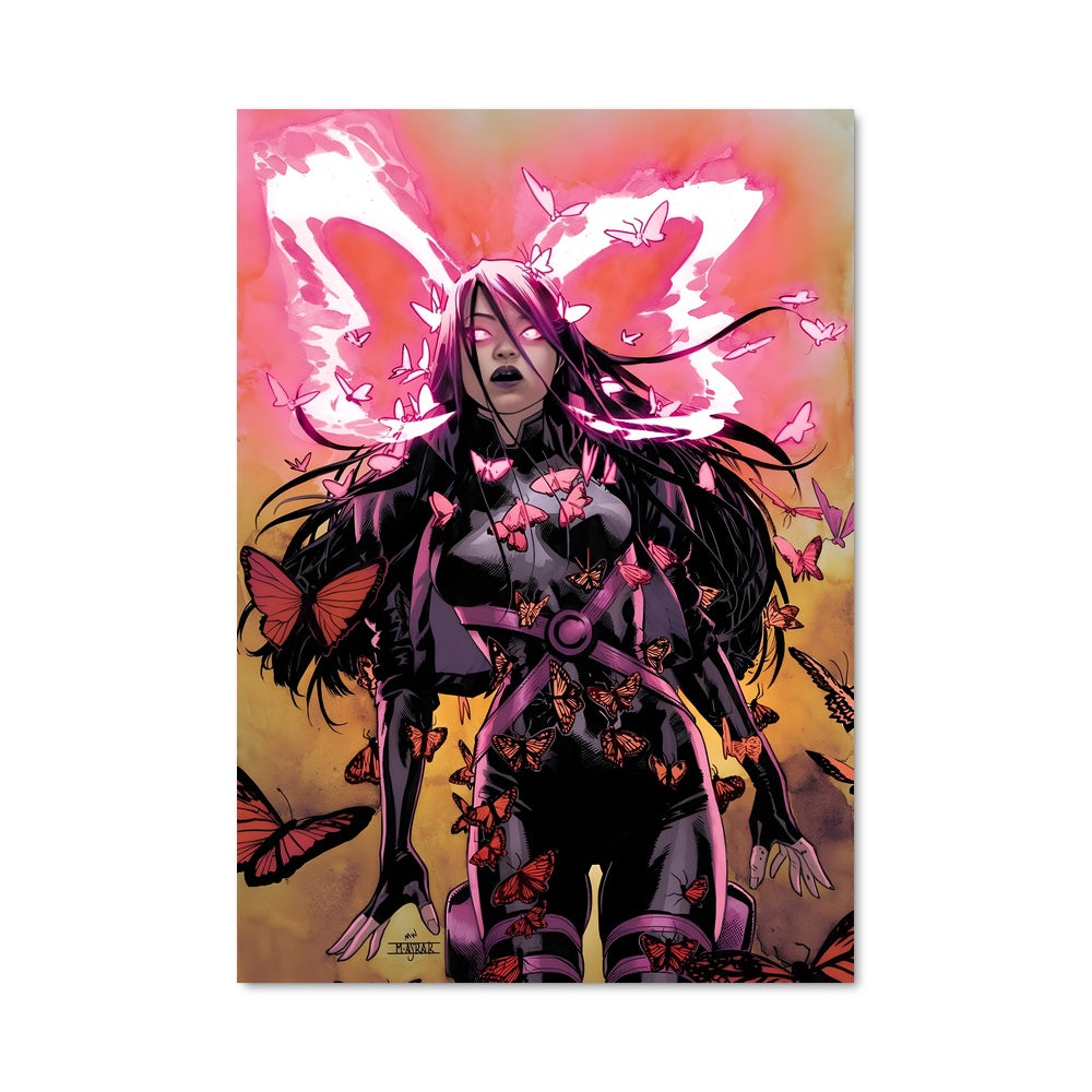 Poster Psylocke en Action