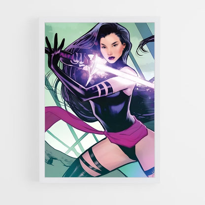 ap-psylocke x-men-7 cadre Blanc