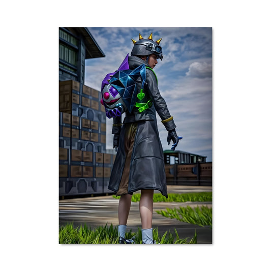 Poster Purple Shadows