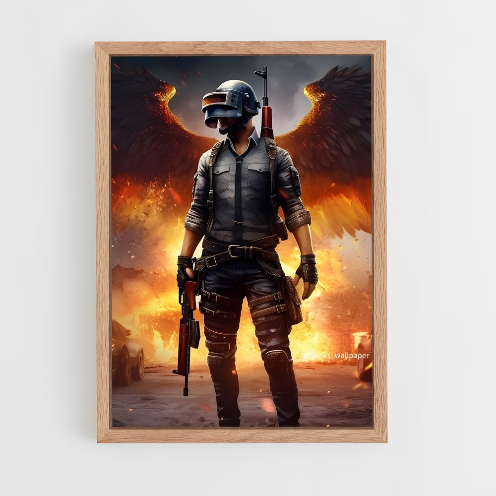 ap-pubg-5 cadre Bois clair