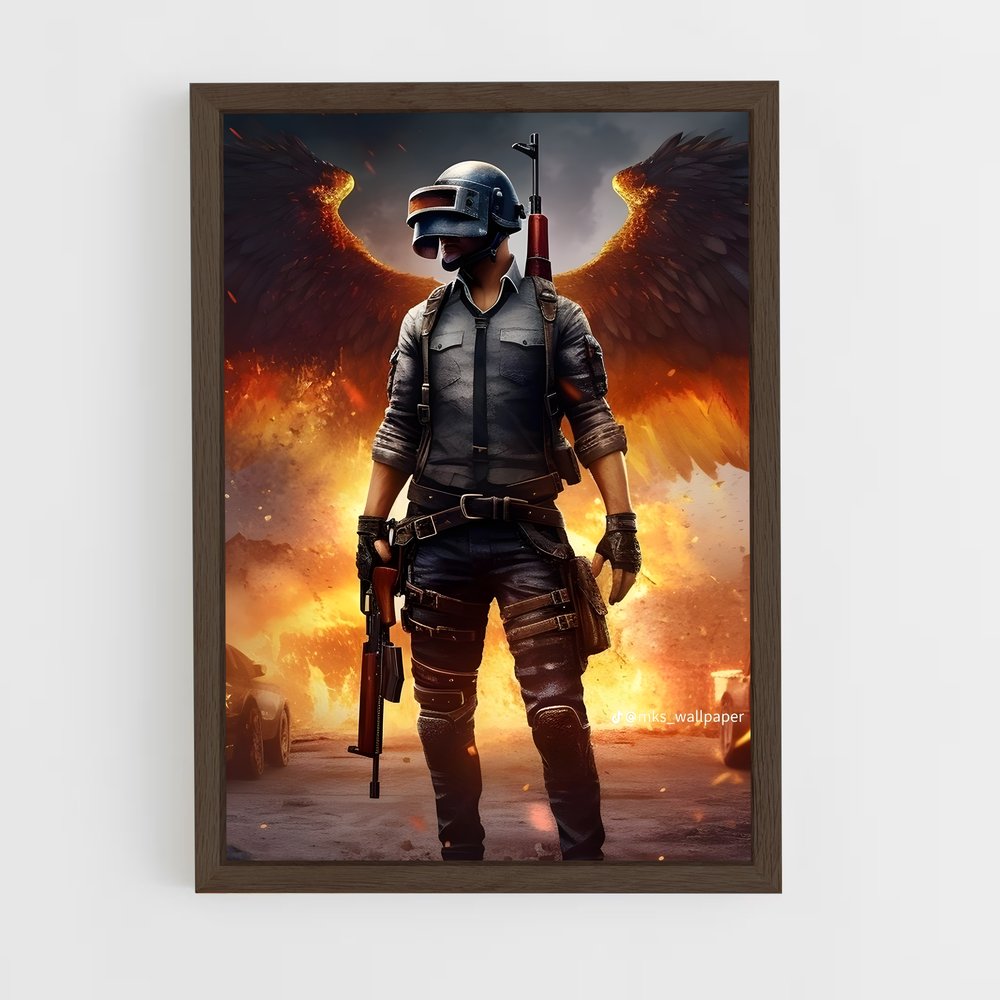 ap-pubg-5 cadre Bois foncé