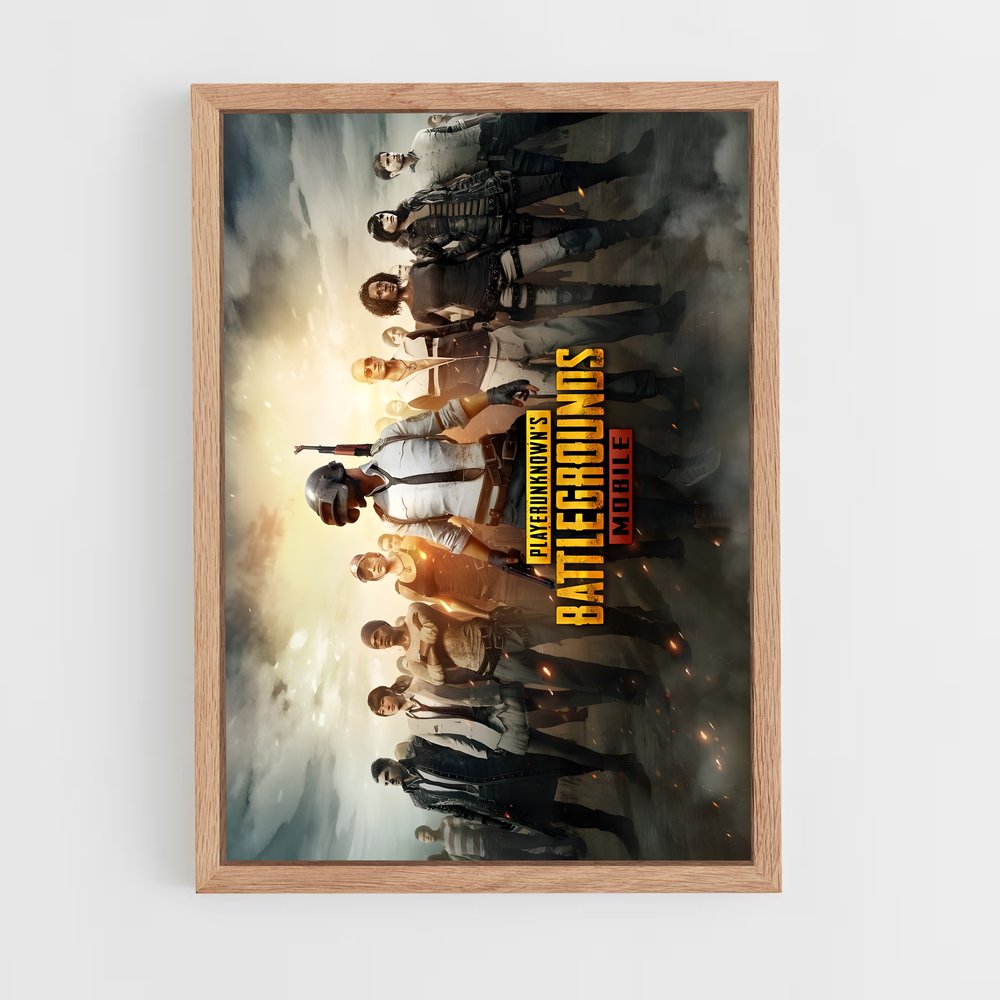 ap-pubg-6 cadre Bois clair