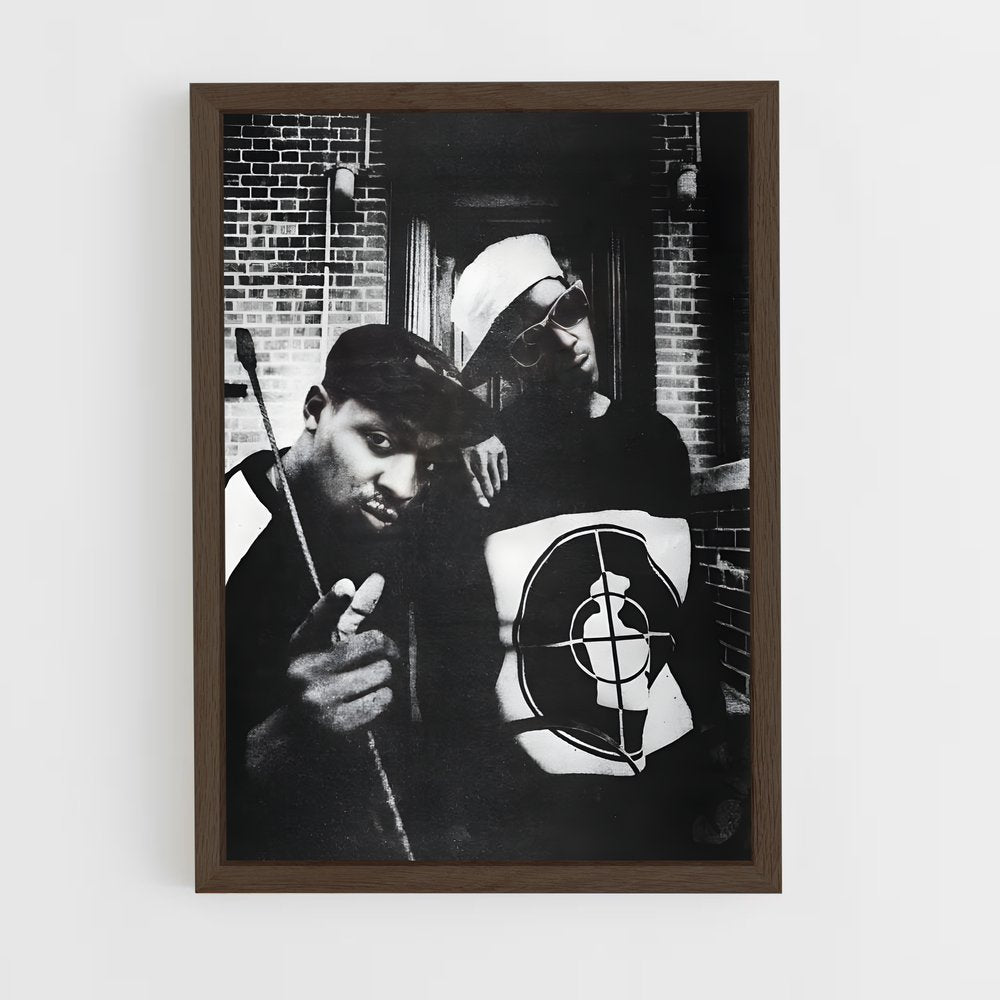 ap-public enemy-1 cadre Bois foncé