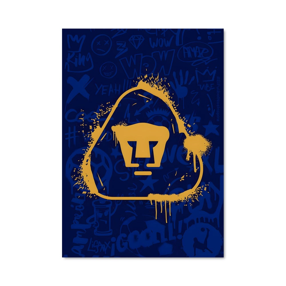 Poster Lion Graffiti