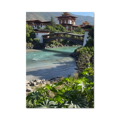 Poster Rivière de Punakha