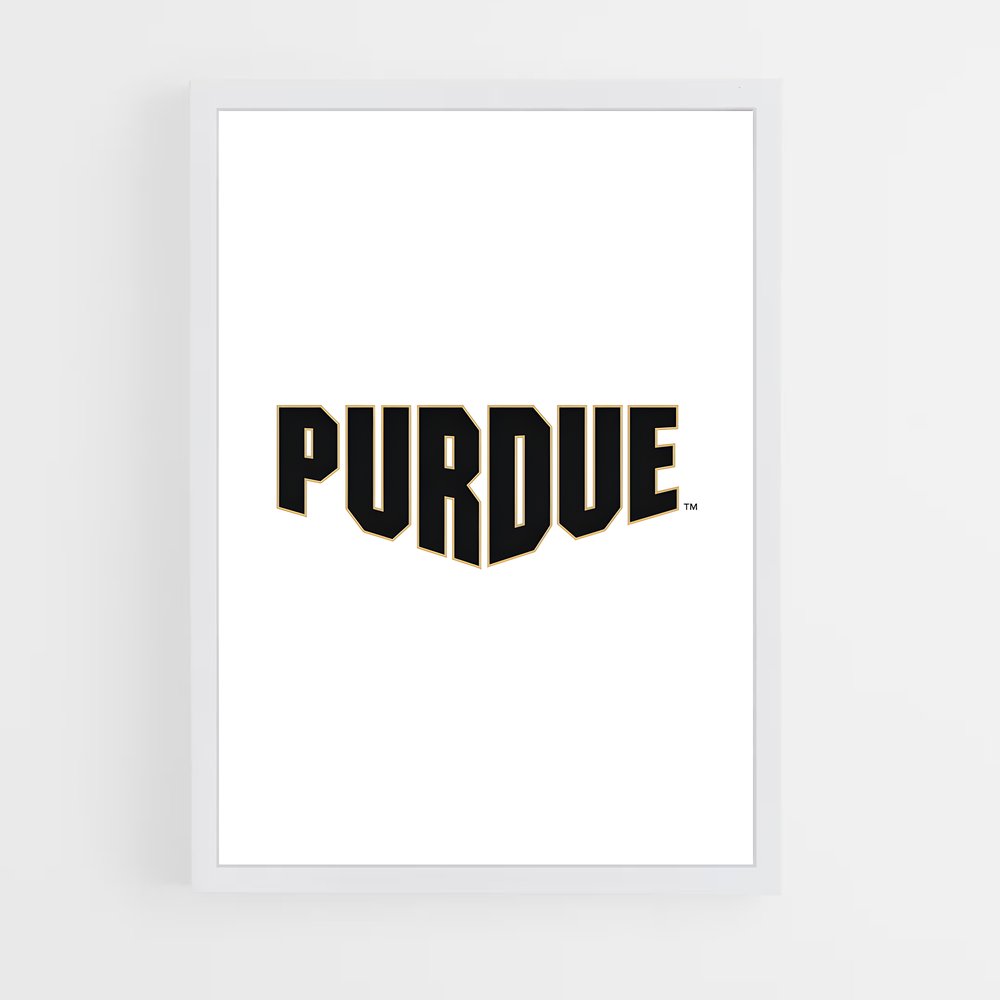 ap-purdue boilermakers-3 cadre Blanc