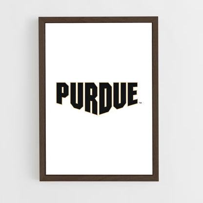 ap-purdue boilermakers-3 cadre Bois foncé
