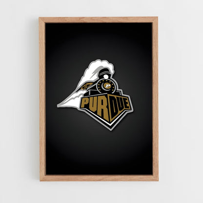 ap-purdue boilermakers-4 cadre Bois clair