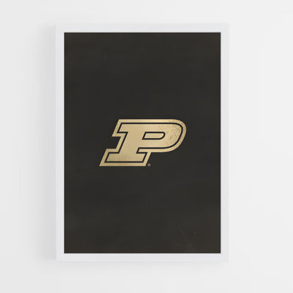 ap-purdue boilermakers-5 cadre Blanc