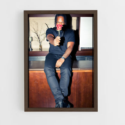 ap-pusha t-1 cadre Bois foncé