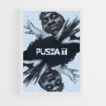 ap-pusha t-4 cadre Blanc