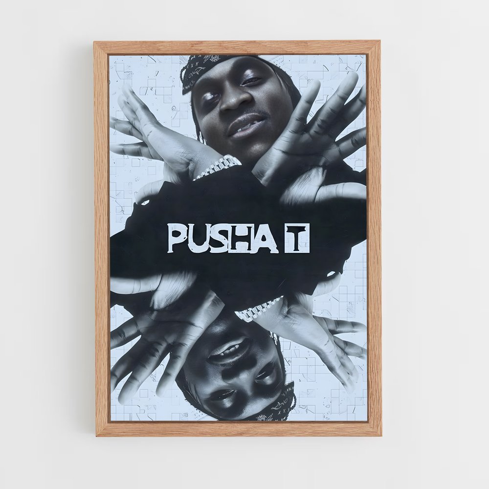 ap-pusha t-4 cadre Bois clair