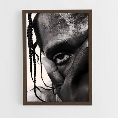 ap-pusha t-5 cadre Bois foncé