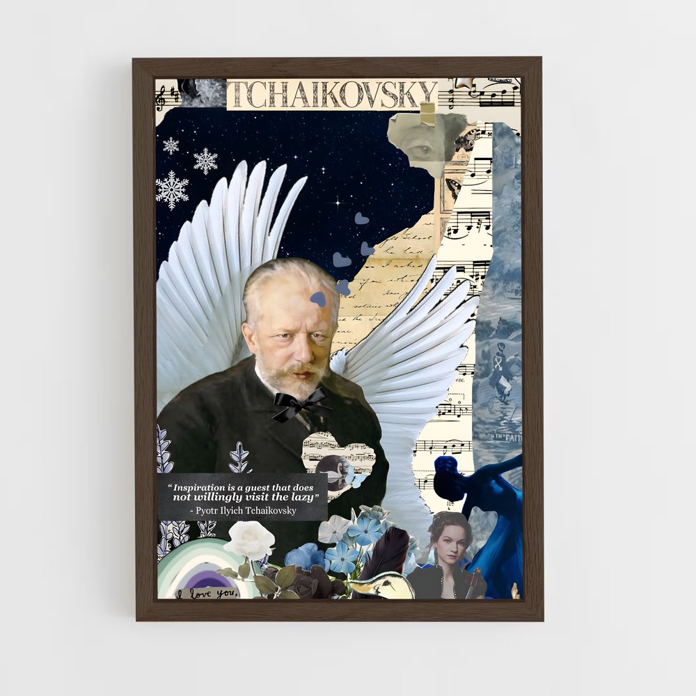 ap-pyotr ilyich tchaikovsky-5 cadre Bois foncé