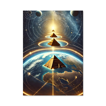 Poster Pyramid gods 15252