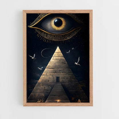 ap-pyramid gods-10 cadre Bois clair