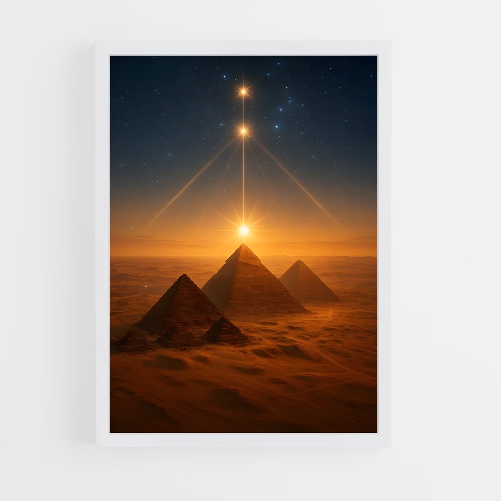 ap-pyramid gods-12 cadre Blanc