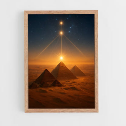 ap-pyramid gods-12 cadre Bois clair
