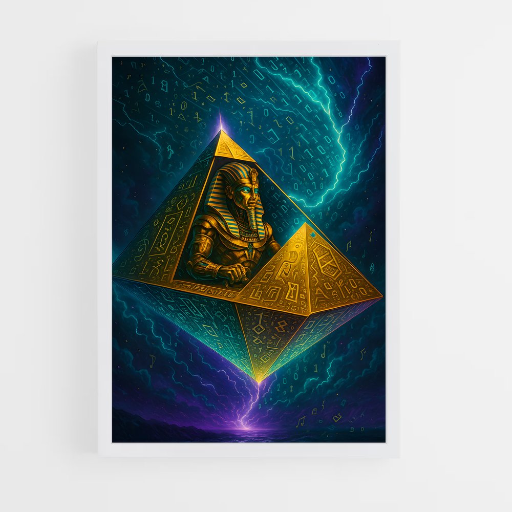 ap-pyramid gods-17 cadre Blanc