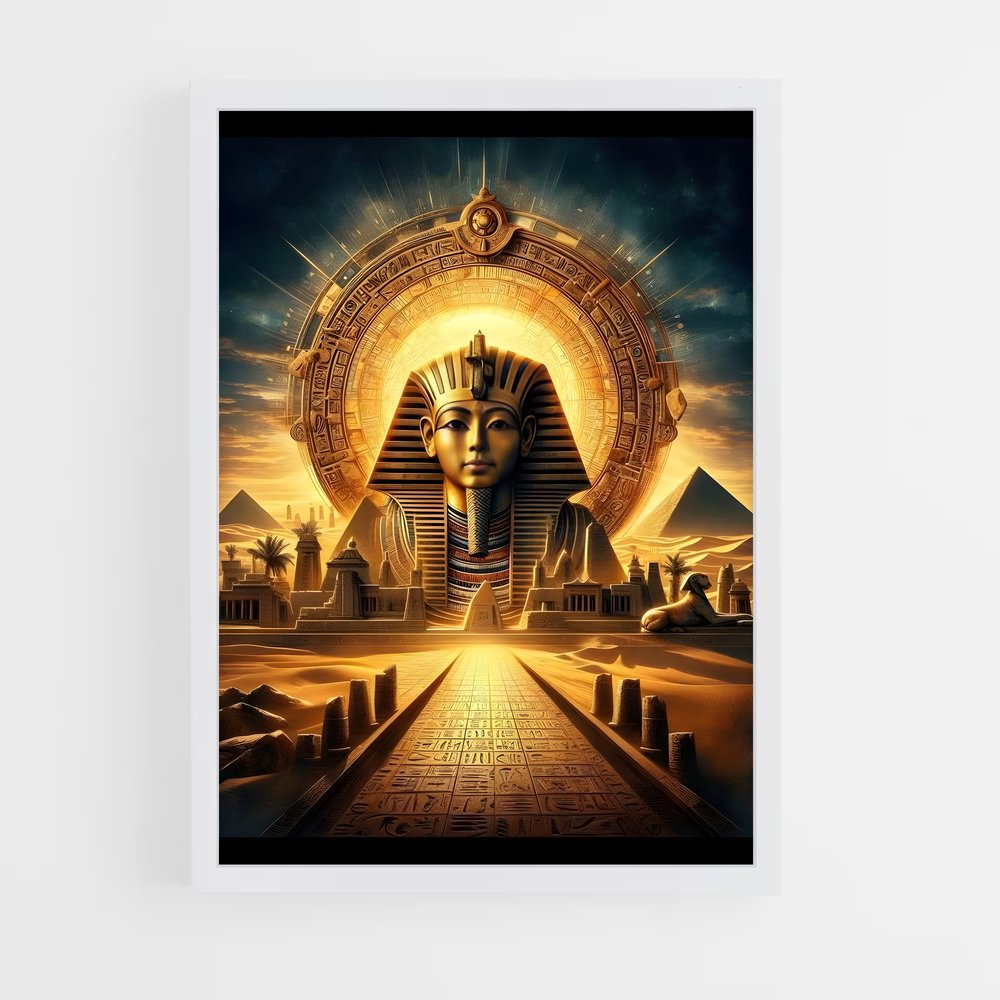 ap-pyramid gods-8 cadre Blanc