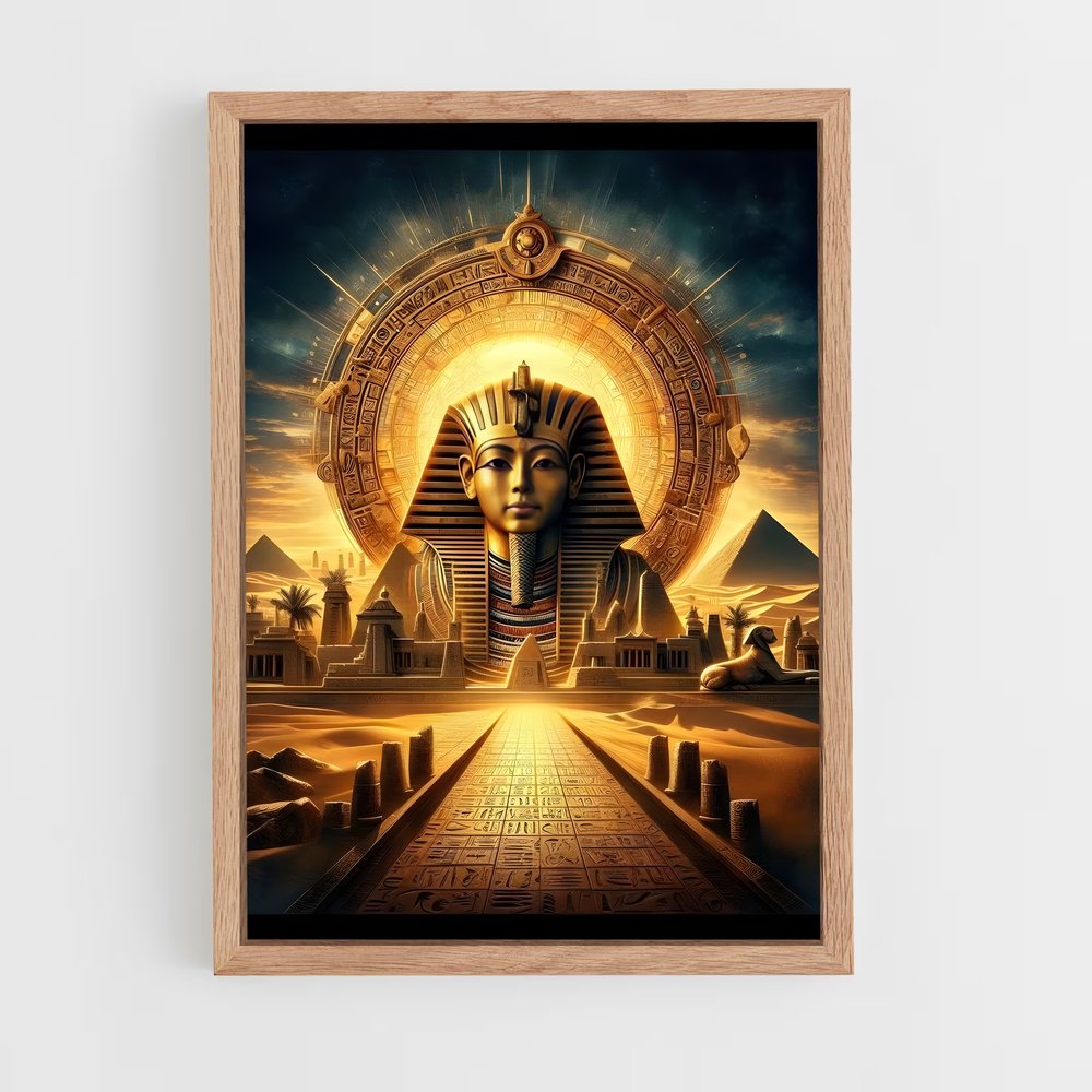 ap-pyramid gods-8 cadre Bois clair