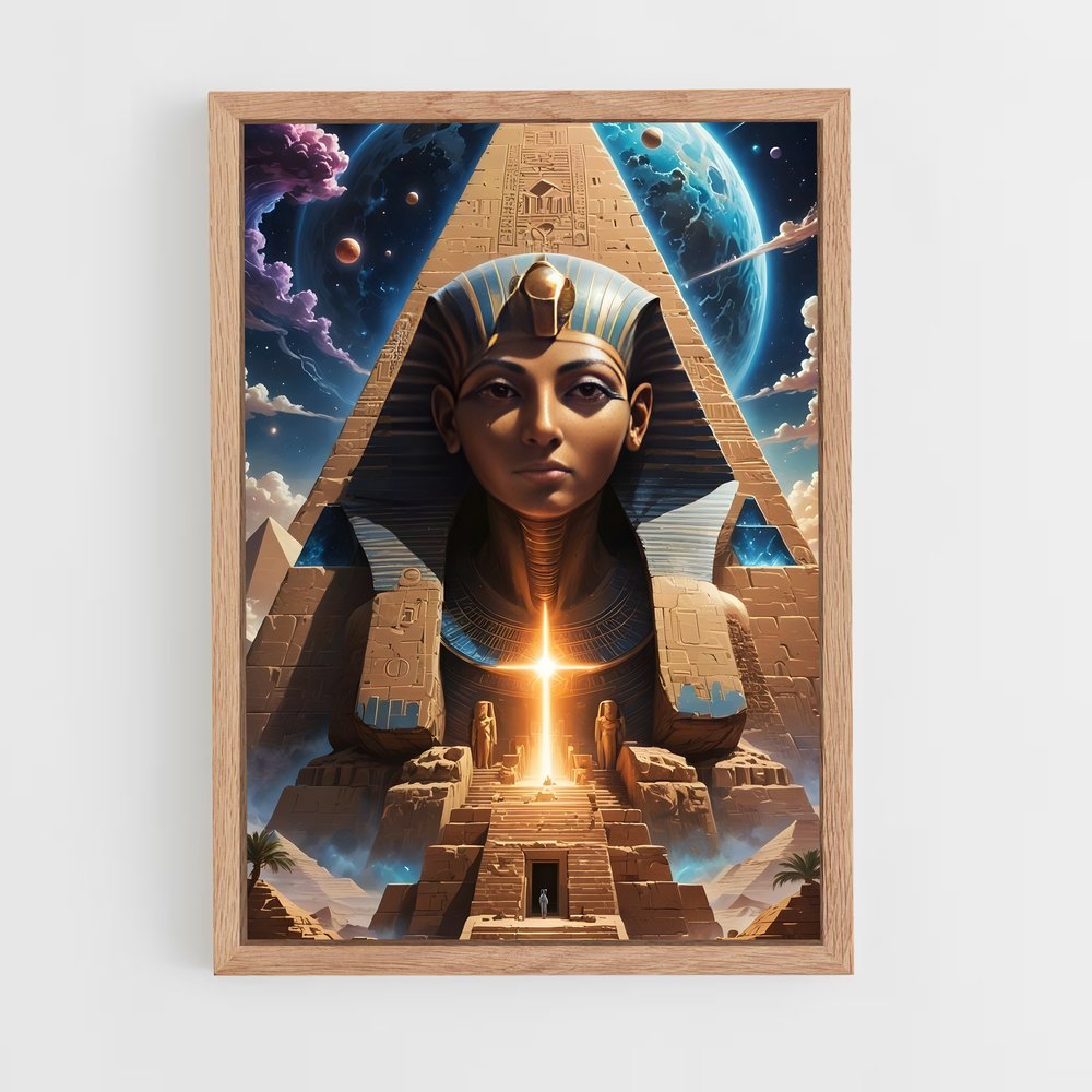 ap-pyramid gods-9 cadre Bois clair