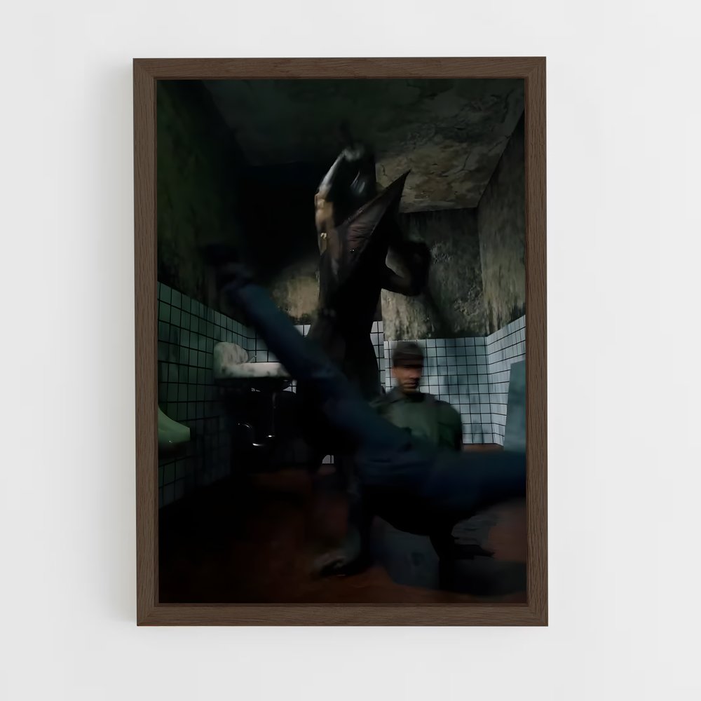 ap-pyramid head-5 cadre Bois foncé