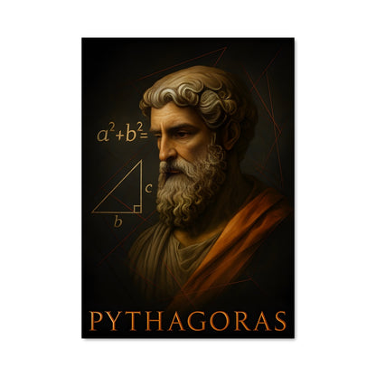 Poster Pythagore Enigmatique