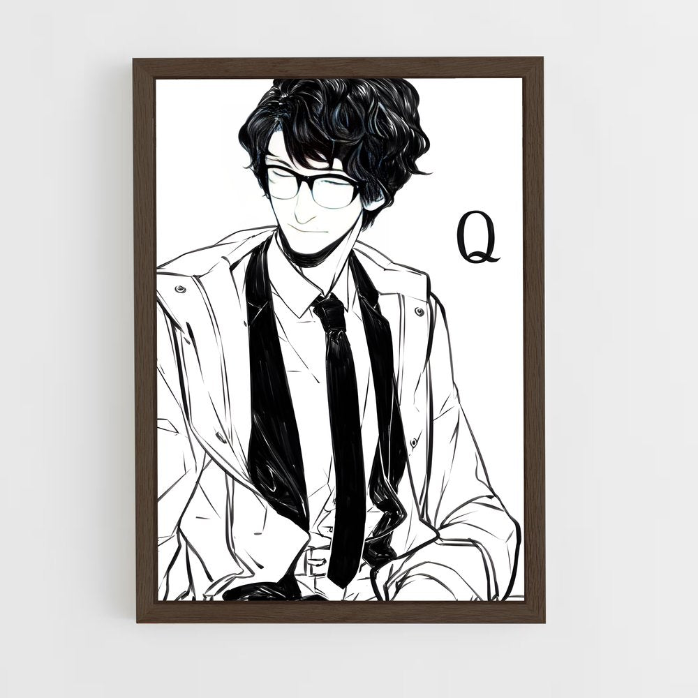ap-q james bond-4 cadre Bois foncé