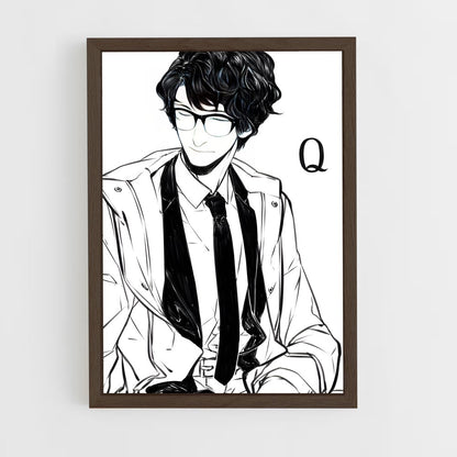 ap-q james bond-4 cadre Bois foncé