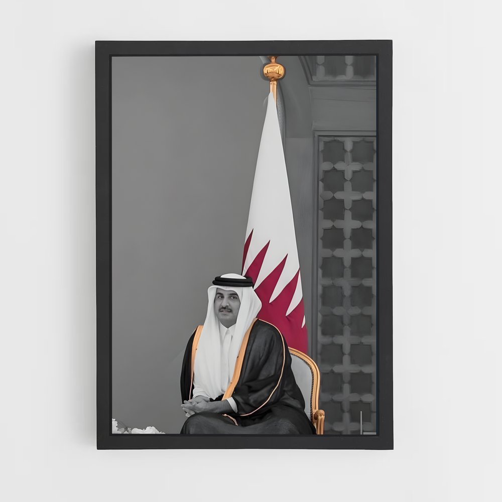 ap-qatar flag-1 cadre Noir