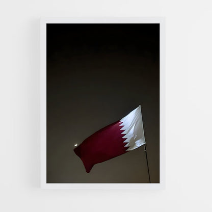 ap-qatar flag-2 cadre Blanc