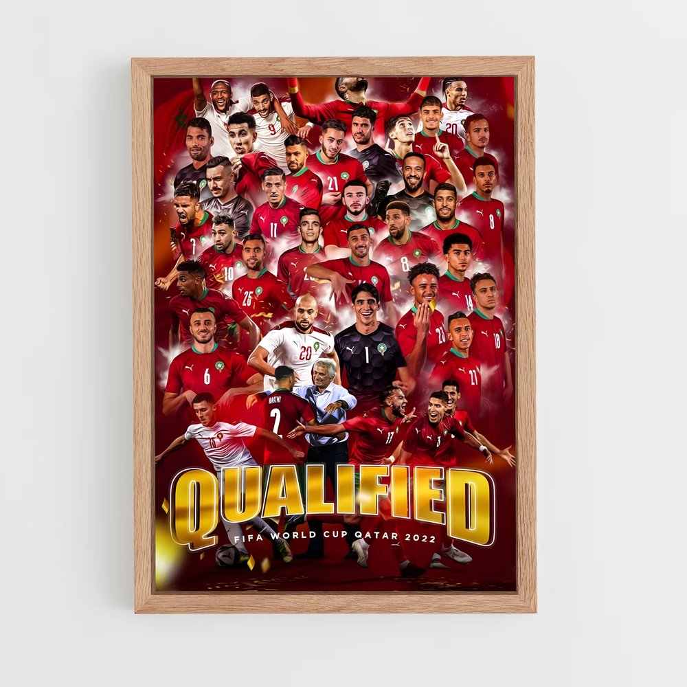 ap-qatar national football team-1 cadre Bois clair
