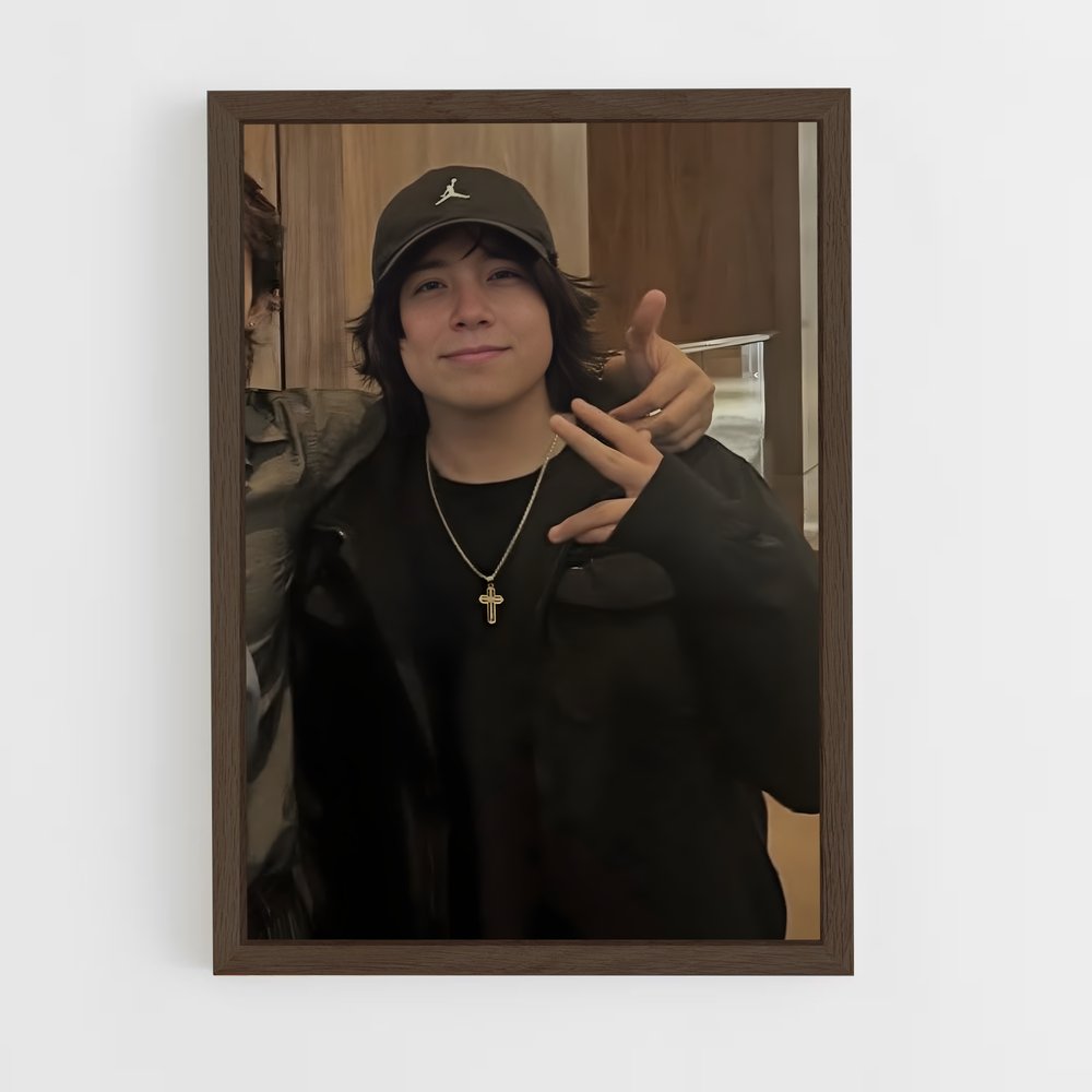 ap-quackity-2 cadre Bois foncé
