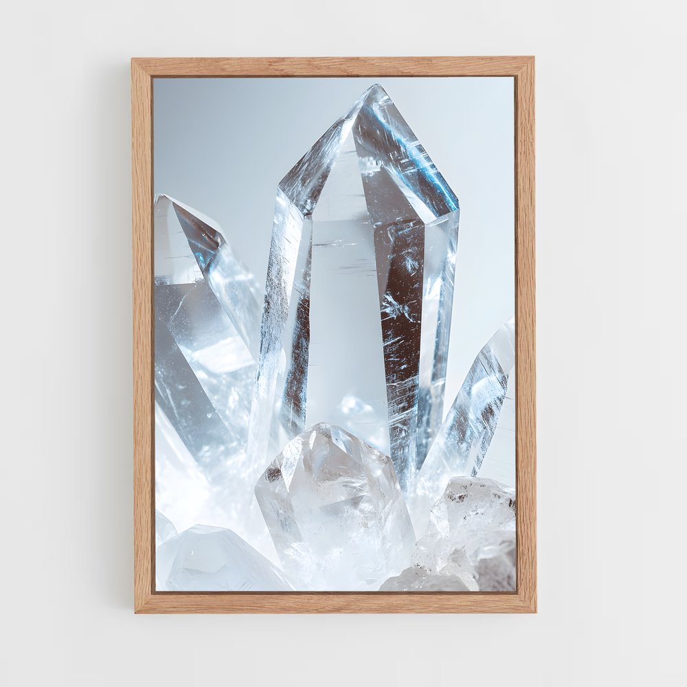 ap-quartz crystal-1 cadre Bois clair