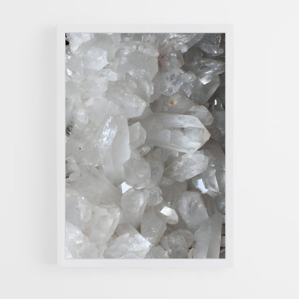 ap-quartz crystal-3 cadre Blanc