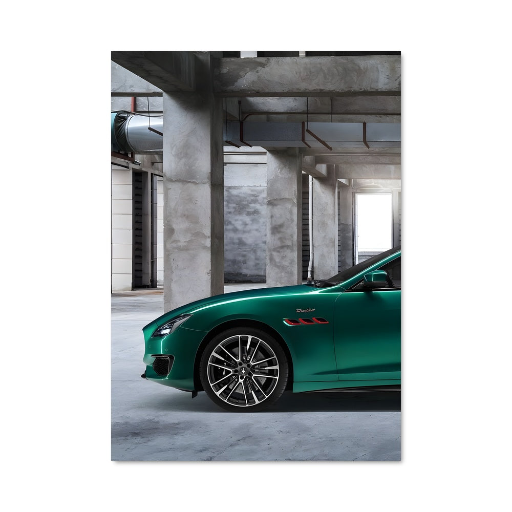 Poster Jaguar Émeraude