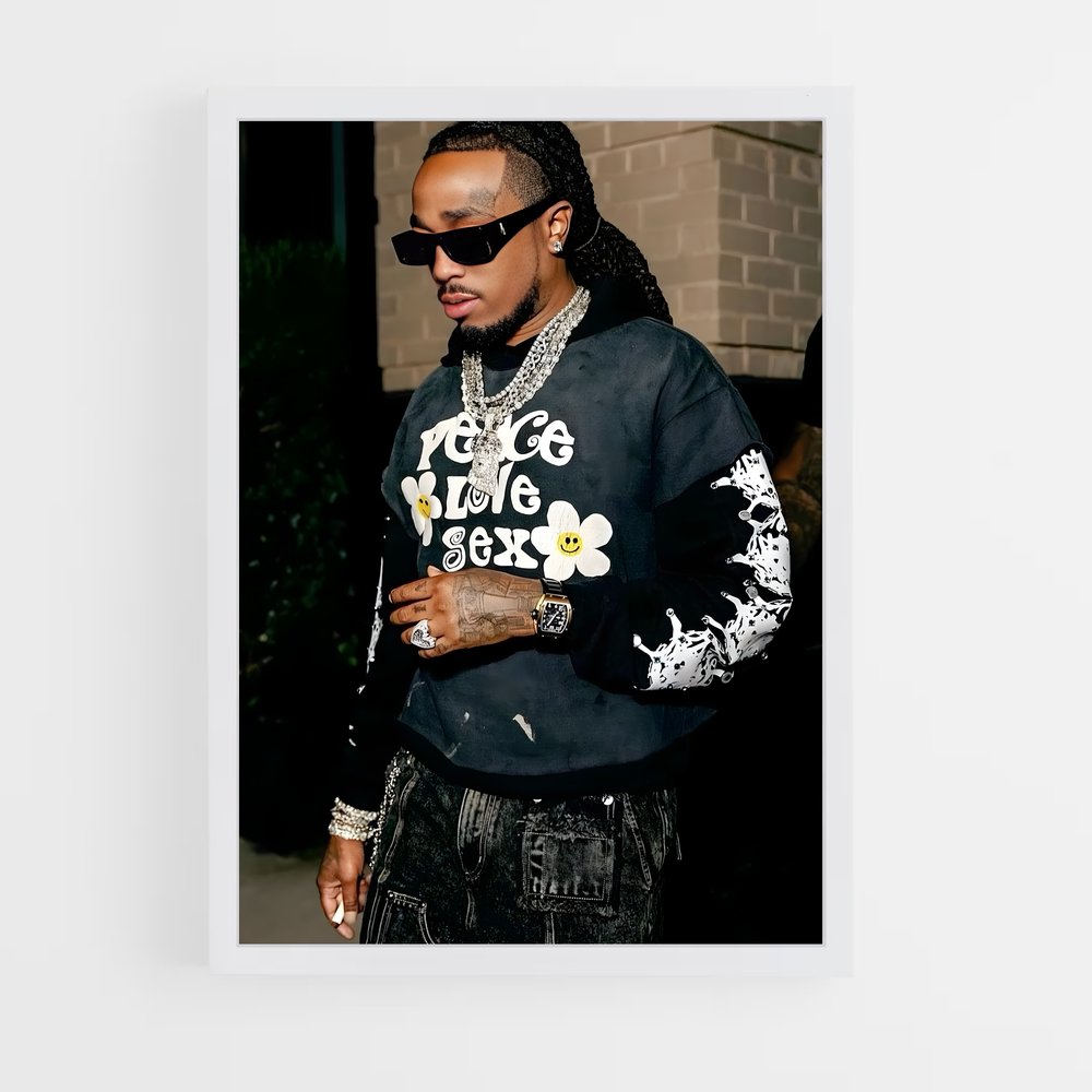ap-quavo-1 cadre Blanc