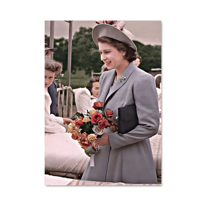 Poster Queen elizabeth ii 2734