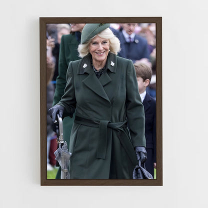 ap-queen camilla-2 cadre Bois foncé