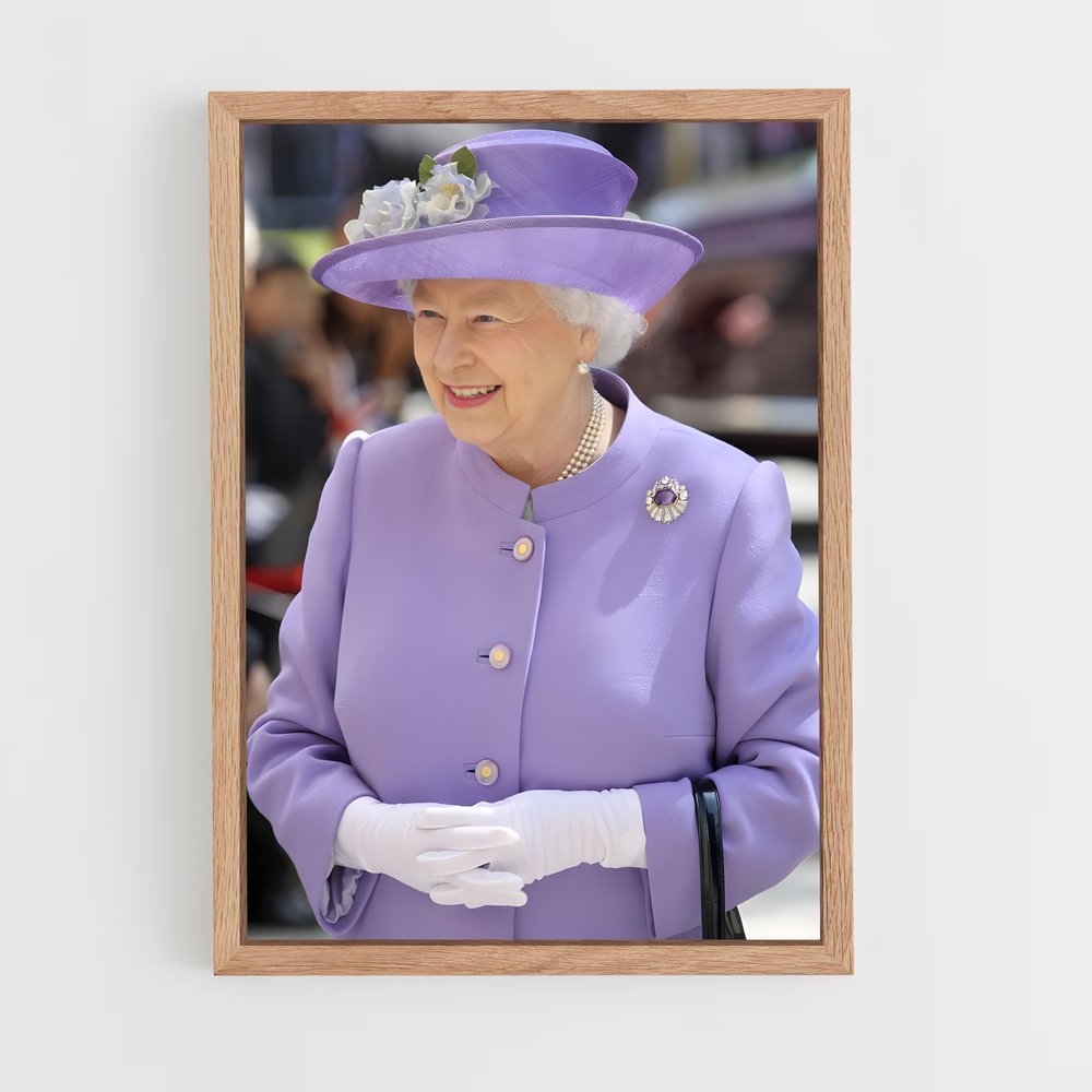 ap-queen elizabeth ii-1 cadre Bois clair