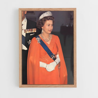 ap-queen elizabeth ii-11 cadre Bois clair