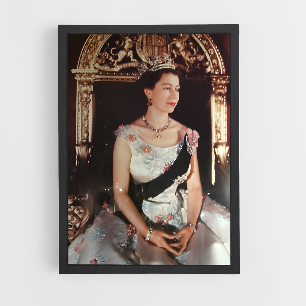 ap-queen elizabeth ii-12 cadre Noir