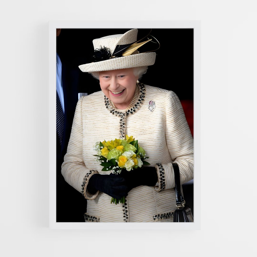 ap-queen elizabeth ii-14 cadre Blanc