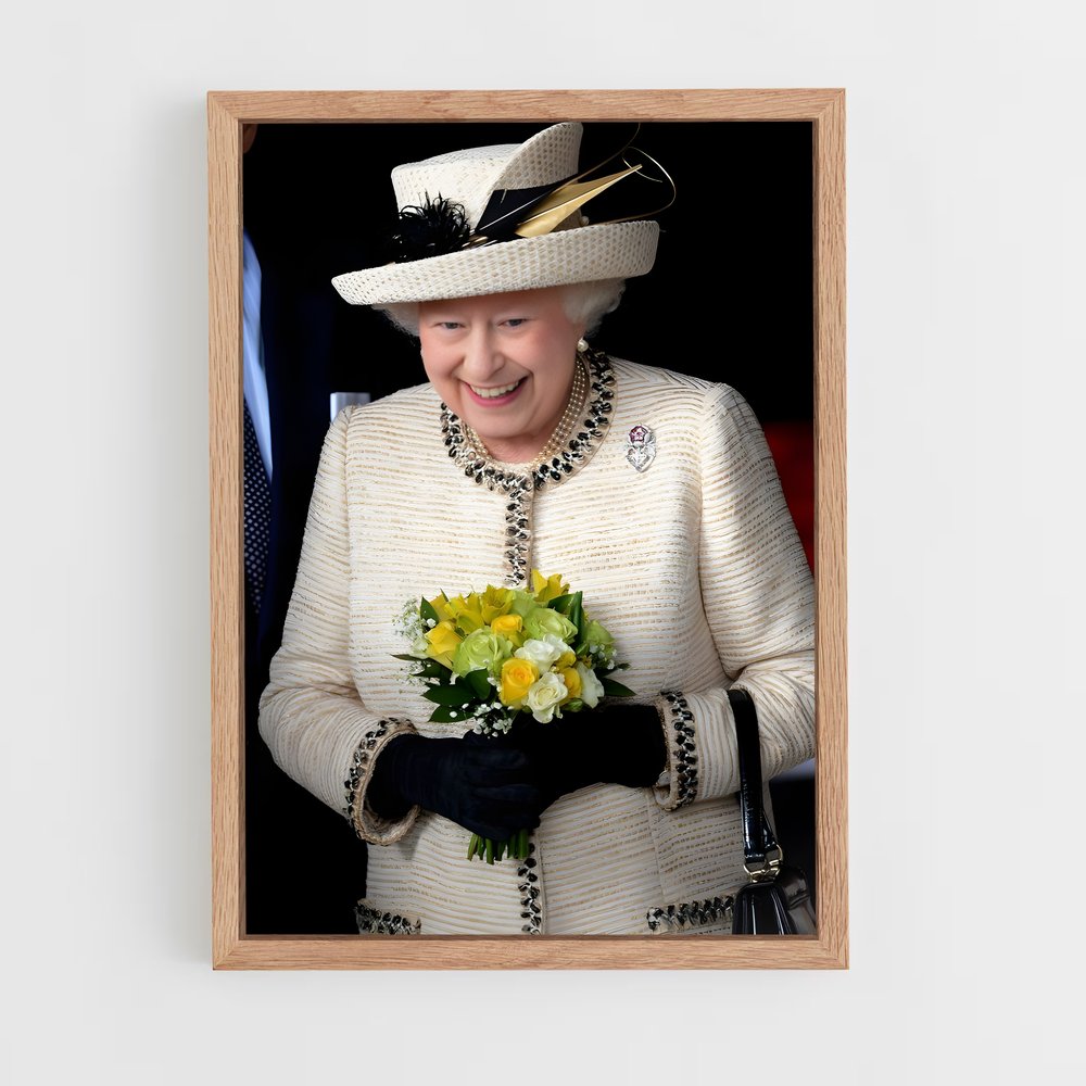 ap-queen elizabeth ii-14 cadre Bois clair